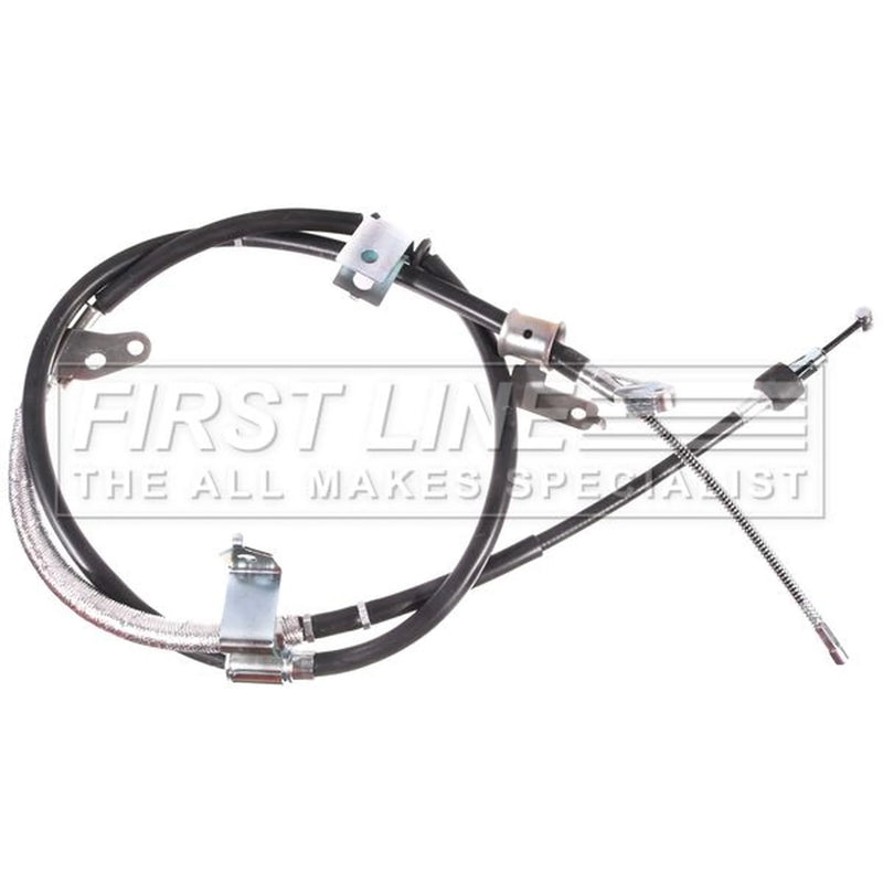 First Line Handbrake Cable Right Rear fits Toyota Land Cruiser 2011 on 3.0