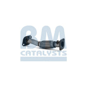 BM Catalysts Exhaust Pipe OD fits Kia Picanto III 2017 on 1.2