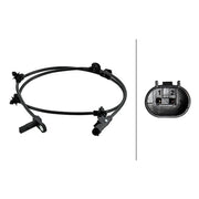 Hella ABS Wheel Speed Sensor Rear 6PU 230 048-271