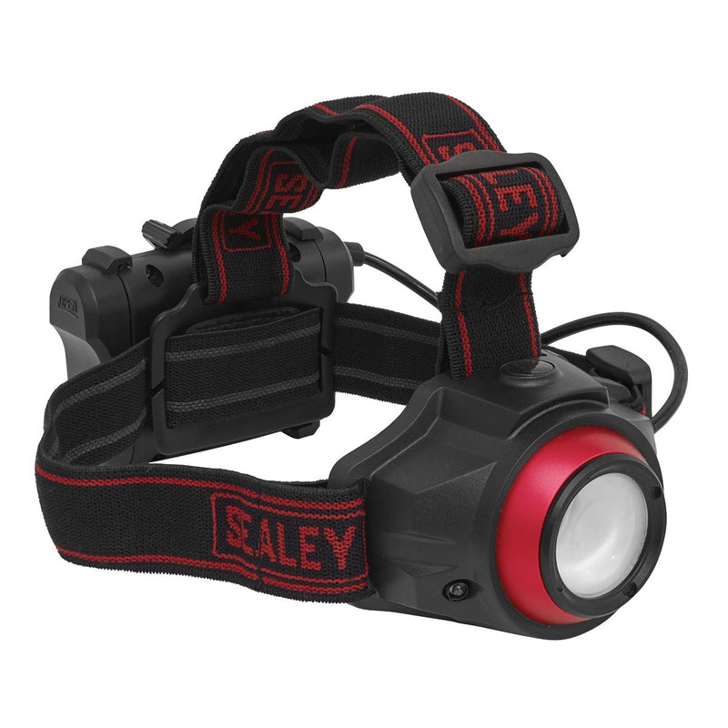 Sealey Rechargeable Head Torch 5W COB LED Auto-Sensor HT111R Sealey - Dynamic Drive