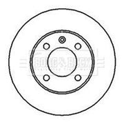Borg & Beck Front Brake Discs & Pads fits VW Polo III Classic 1995-2001 1.9
