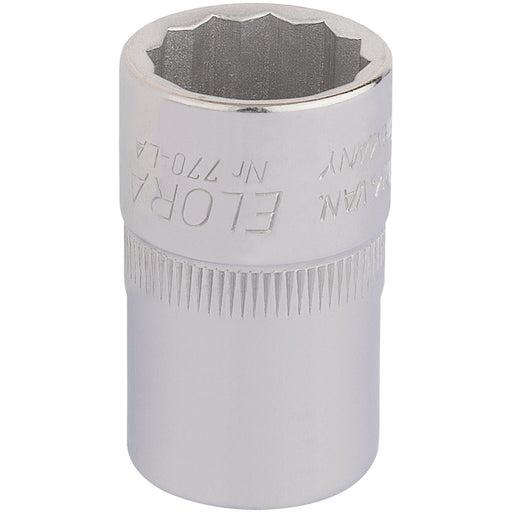Draper Elora Bi-Hexagon Socket, 1/2" Sq. Dr., 11/16" 24400 Draper - Dynamic Drive