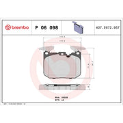 Brembo Front & Rear Pads fits Mini Mini 2020 on