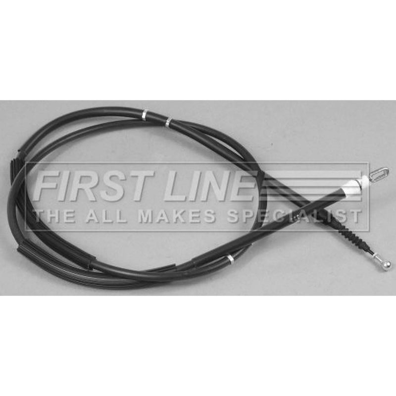 First Line Handbrake Cable Right Rear fits Audi A4 B6 2000-2005