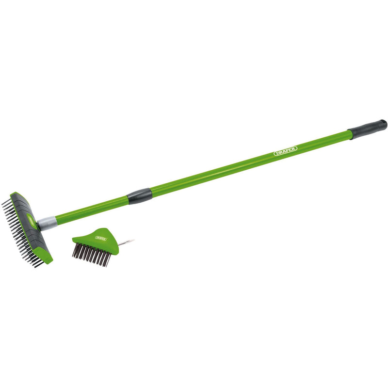 Draper Paving Brush Set with Twin Heads and Telescopic Handle 58683 Draper - Dynamic Drive