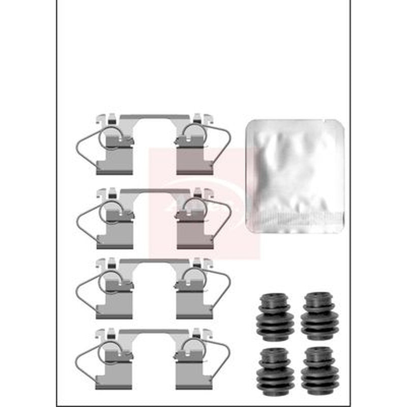 Apec Brake Pad Accessory Fitting Kit Front fits Suzuki SX4 S-Cross 2013-2022