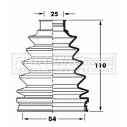 First Line Drive Shaft Bellow Kit Front Left Thermoplast fits Toyota Caldina