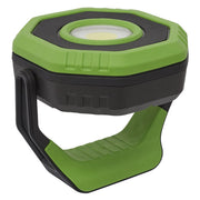 Sealey Rechargeable Pocket Floodlight with Magnet 360 14W COB LED Green Sealey - Dynamic Drive