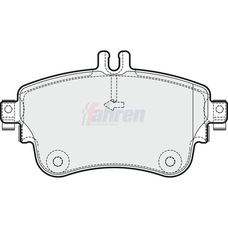Fahren Front Brake Pad Set FBP3360