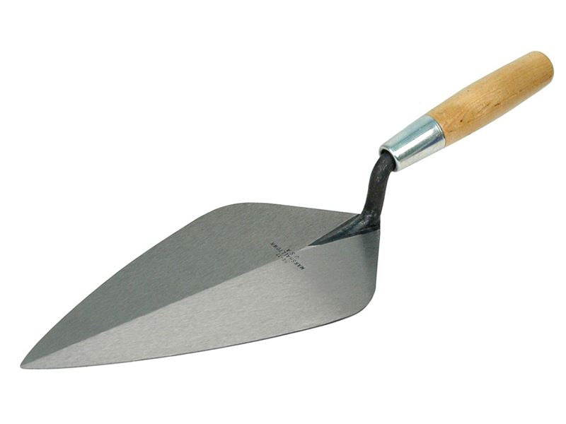 Marshalltown 34 Wide London Pattern Brick Trowel - Wooden Handle 10.1/2in Marshalltown - Dynamic Drive
