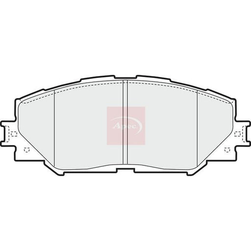 Apec Front & Rear Brake Discs & Pads fits Toyota Urban Cruiser 2009-2016 1.33