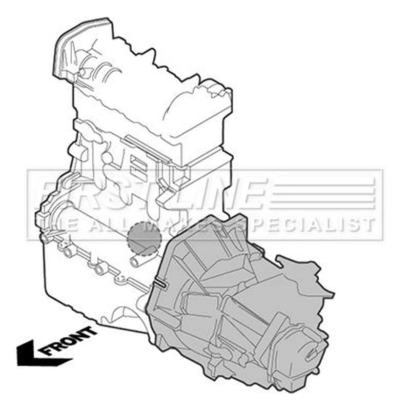 First Line Engine Mount Mounting fits Nissan Micra IV 2010-2020 1.2