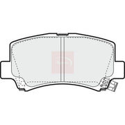 Apec Front Brake Pad Set fits Dfsk Loadhopper / Big Cab 2011 on 1.0 1.3