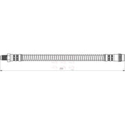 Apec Brake Hydraulic Hose Line Rear fits Opel Vivaro A 2001-2014 1.9 2.0 2.5