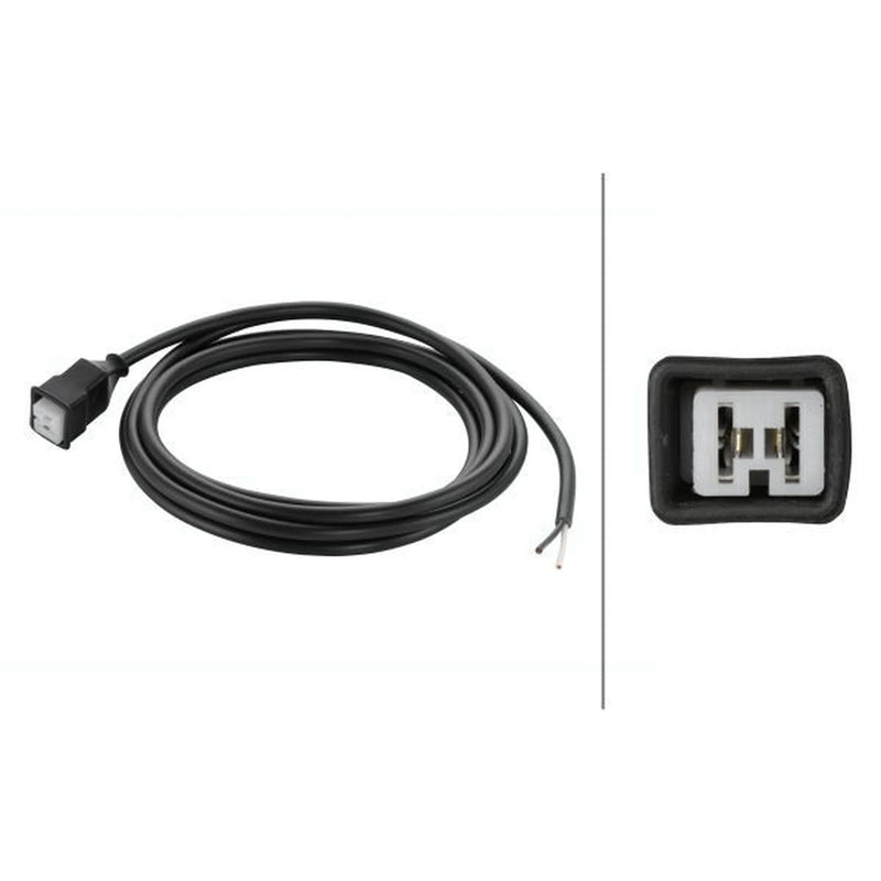 Hella Worklight Cable Set fits Deutz-Fahr Agrofarm 2010 on