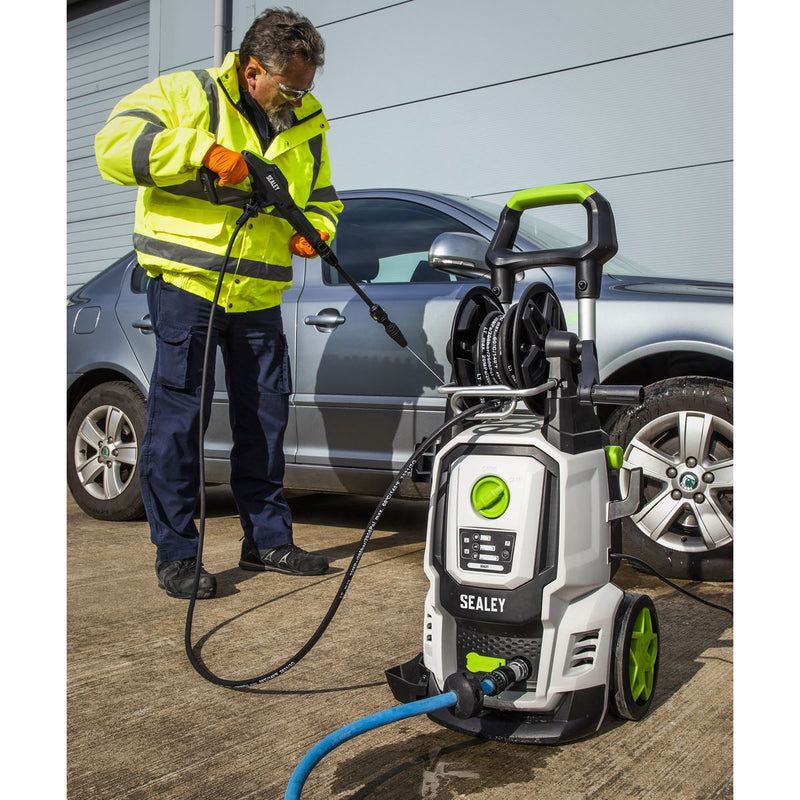 Sealey Pressure Washer with Snow Foam 170bar 450L/hr PW2400COMBO Sealey - Dynamic Drive