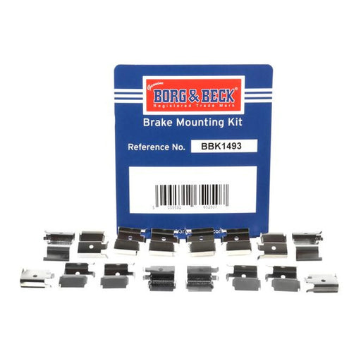 Borg & Beck Front Brake Pad Accessory Fitting Kit Fr BBK1493