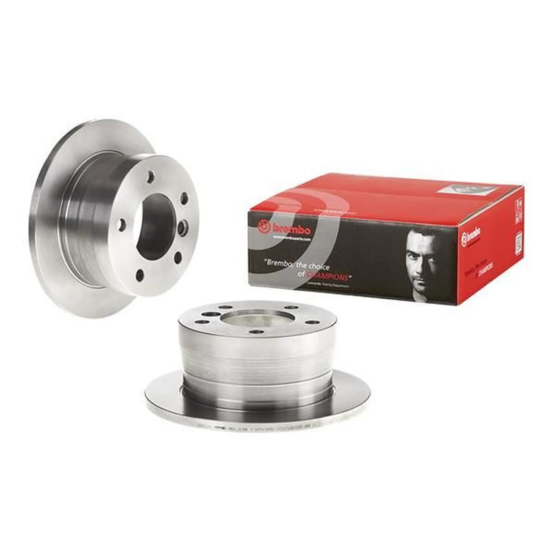 Brembo 2 x Solid Rear Brake Discs 08.7724.20-x2