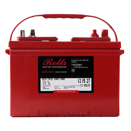 Rolls Leisure Battery FS 27 12V Deep Cycle