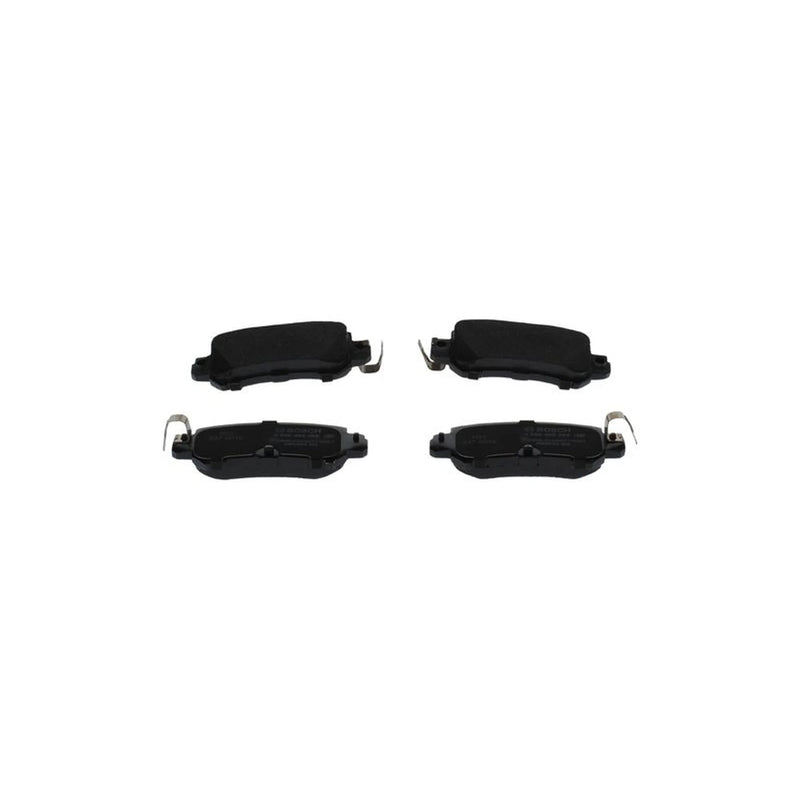 Bosch Front & Rear Pads fits Mazda 2 2014 on 1.5