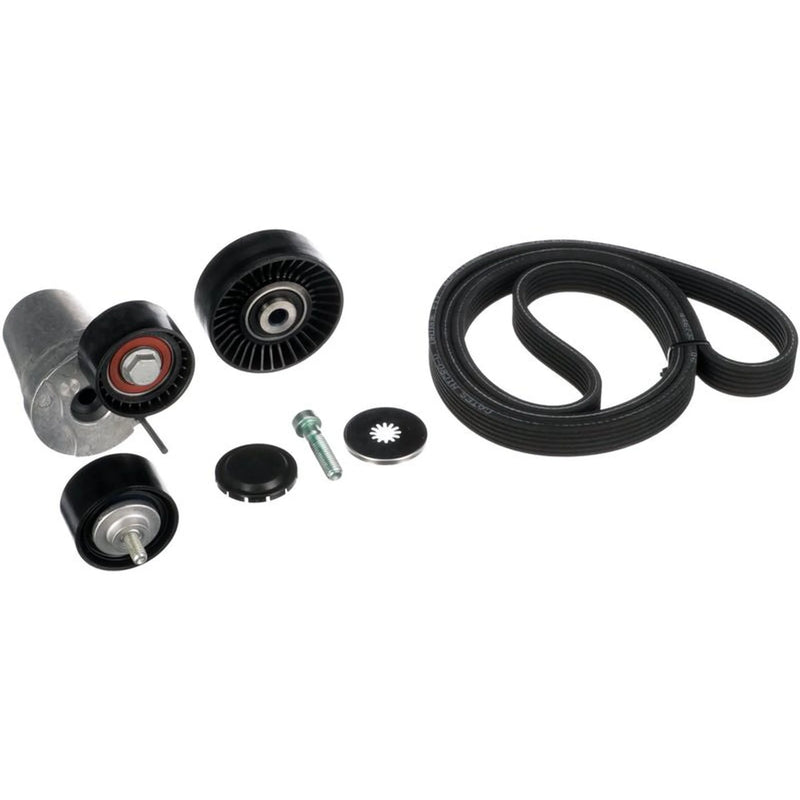 Gates V-Ribbed Belt Set fits BMW 1 2004-2013