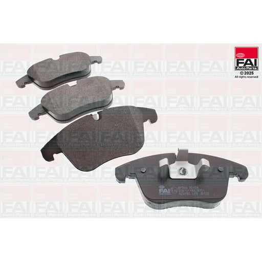 FAI Front Brake Vented Discs & Pads fits Jaguar Xe 2015 on 2.0
