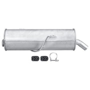 Hella End Silencer Rear fits Peugeot 206 1998-2012 1.1 1.4 1.6