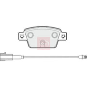 Apec Rear Brake Pad Set PAD1990