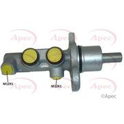 Apec Brake Master Cylinder Hydraulic Assembly fits Fiat Croma 2005-2011 1.8 1.9