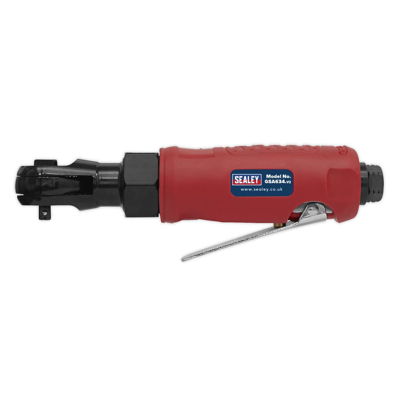 Sealey Compact Air Ratchet Wrench 1/4"Sq Drive GSA634 Sealey - Dynamic Drive