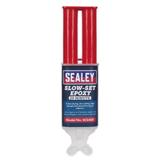 Sealey Slow-Set 20 Minute Epoxy Adhesive 25ml SCS400 Sealey - Dynamic Drive