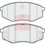 Apec Front Brake Pad Set fits Hyundai IX20 2010-2019 1.4 1.6