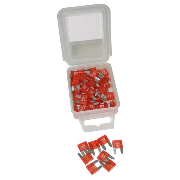 Pearl Consumables Fuses for Mini Blade - 10A - Pack Of 50 Pearl Consumables  - Dynamic Drive