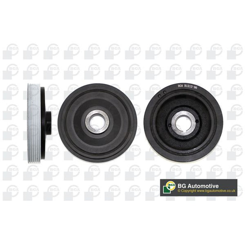 BGA Crank Shaft Belt Pulley fits Citroën Berlingo First 1996-2003 1.8 1.9