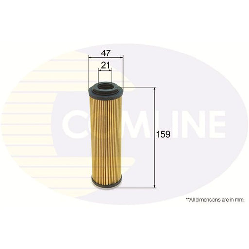 Comline Engine Oil Filter fits Mercedes-Benz C-Class 2007-2014