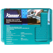 Kamasa Socket Set 1/4"D, 58pc 56017 Kamasa - Dynamic Drive