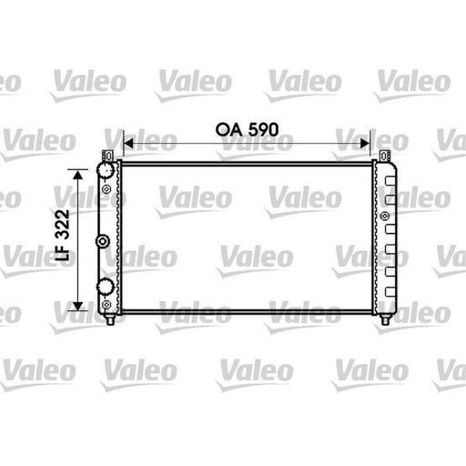 Valeo Engine Radiator 732479