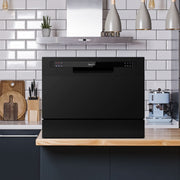Baridi Tabletop Dishwasher 6 Place Settings 6.5L Capacity - Black DH85 Baridi - Dynamic Drive