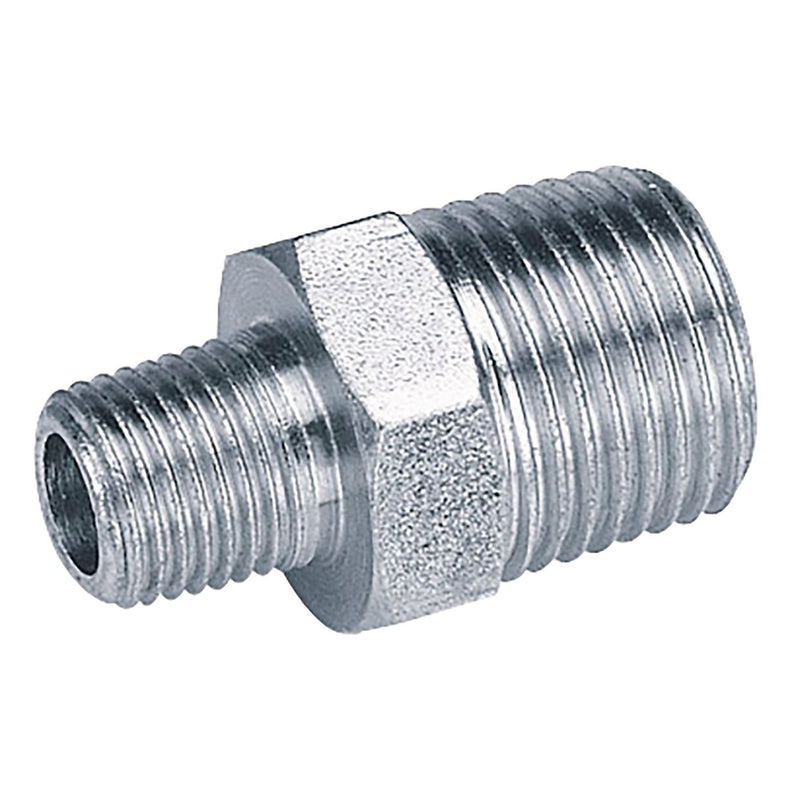 Draper 1/2" Male to 1/4" Male BSP Taper Reducing Union (Pack of 3) 25869 Draper - Dynamic Drive