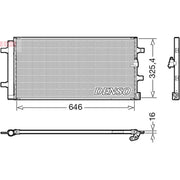 Denso Air Conditioning Condenser DCN02041