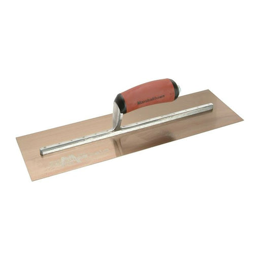 Marshalltown MXS165GD Gold Finishing Trowel DuraSoft® Handle 16 x 5in Marshalltown - Dynamic Drive