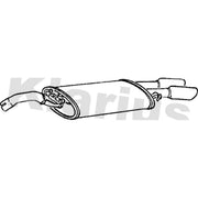 Klarius Box With Tail Pipe Rear fits VW Golf 1983-1991 1.8