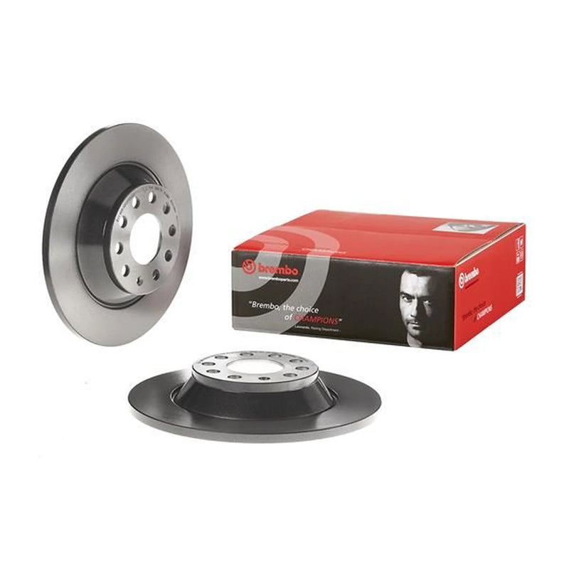 Brembo Rear Brake Discs & Pads fits Audi A6 C6 2004-2011 2.0 2.4 2.7 2.8 3.0 3.2