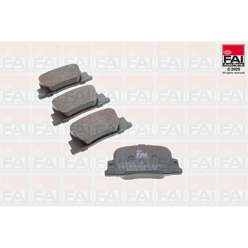 FAI Front & Rear Pads fits Toyota Camry 2001-2006 3.0
