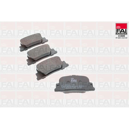 FAI Front & Rear Pads fits Toyota Camry 2001-2006 3.0