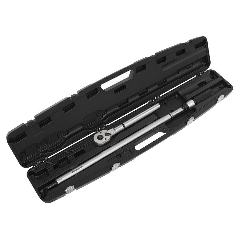 Sealey Torque Wrench Micrometer Style 3/4"Sq Drive 160-800Nm - Calibrated Sealey  - Dynamic Drive