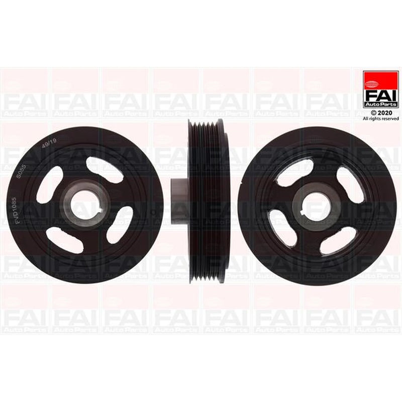 FAI Crank Shaft Belt Pulley fits Toyota Auris 2007-2012 1.4