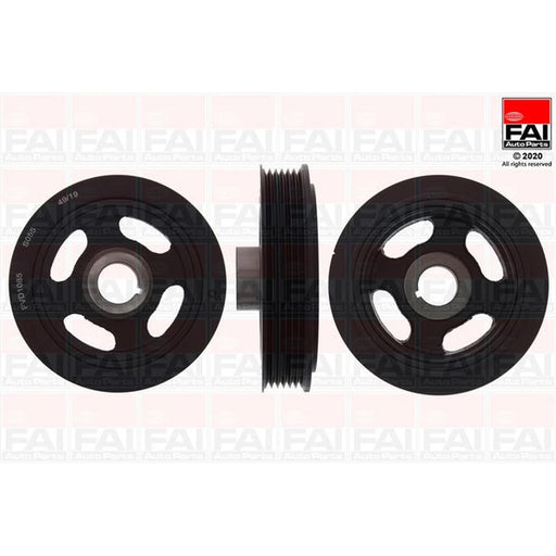 FAI Crank Shaft Belt Pulley fits Toyota Auris 2007-2012 1.4