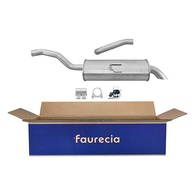 Hella End Silencer Rear fits Renault Grand Scénic II 2004-2009 1.5 1.9 2.0
