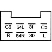 Hella Trailer Connection Unit 24V 4JA 4JA 005 355-021 1184192-9 4JA 005 355-021
